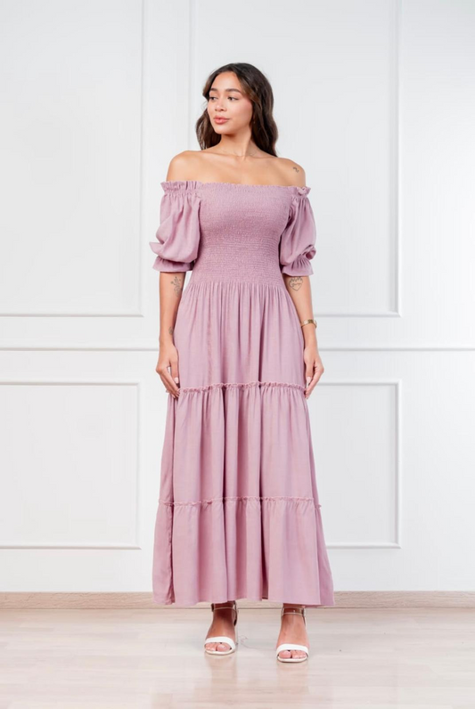 Dresses Lino Fabric